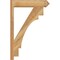Ekena Millwork Merced Arts & Crafts Rough Sawn Outlooker, Western Red Cedar, 6"W x 24"D x 36"H OUT06X24X36MRC03RWR - alternate 4